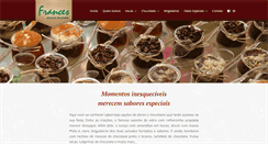 Desktop Screenshot of franceschocolates.com.br